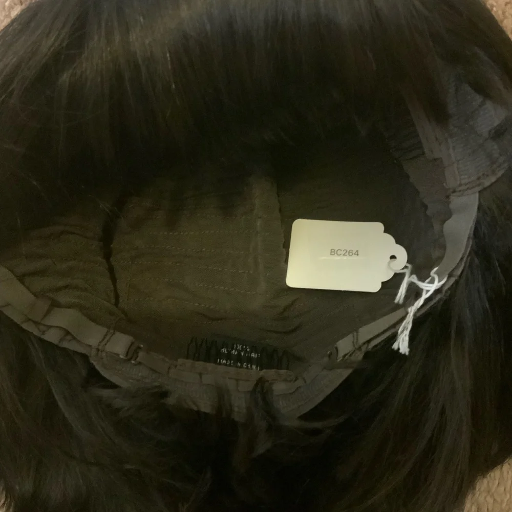 BC263 Brazilian Remy Short Straight Bob Wig 8”